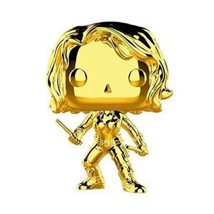 Funko pop! marvel: marvel studios 10‎ - black widow (chrome gold)